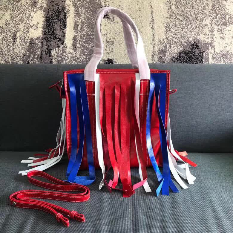 BALENCIAG巴黎世家 BAZAR流蘇款 手提肩背包  BL1800